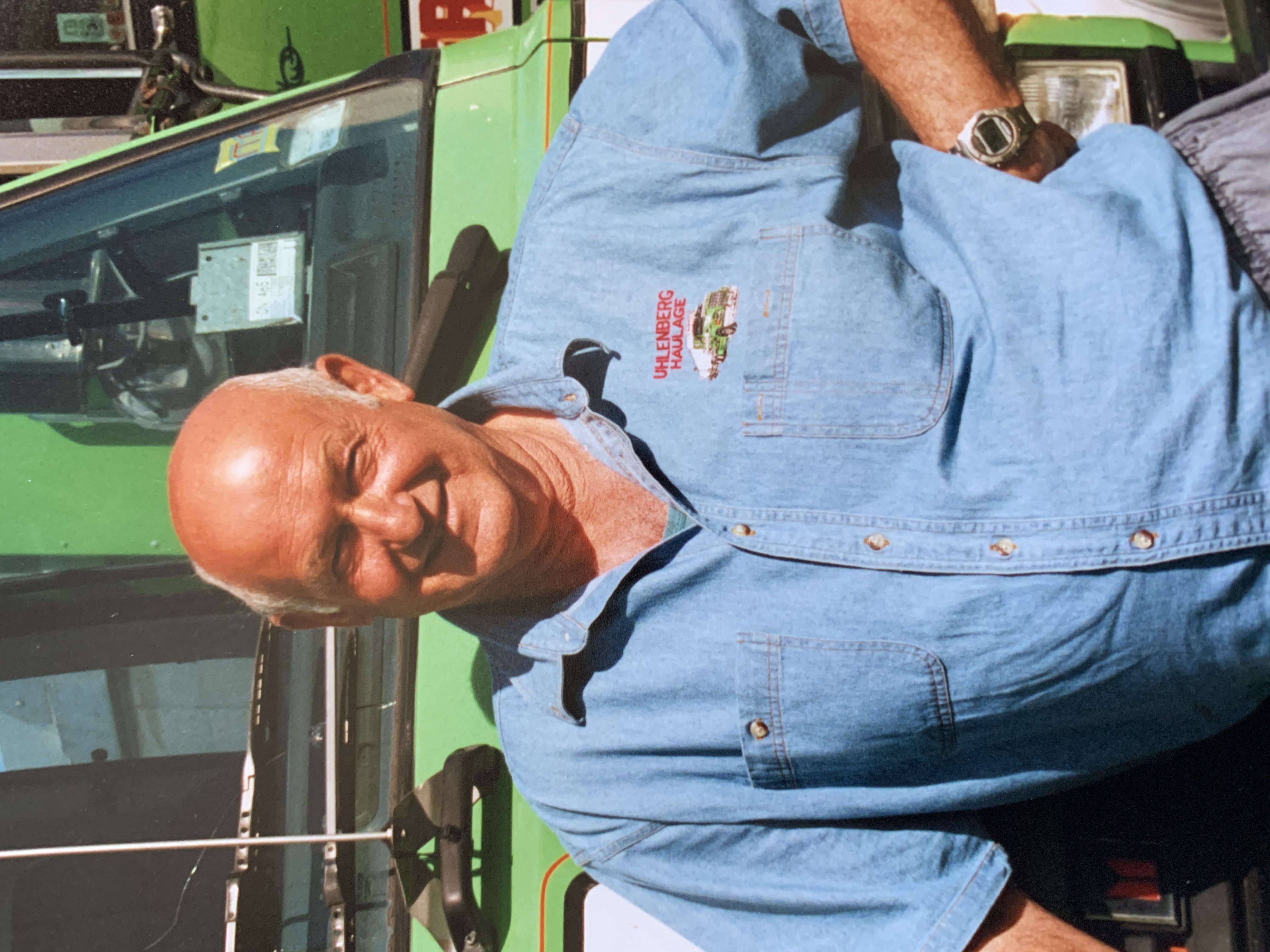 Don Beattie Retires — original archive photograph